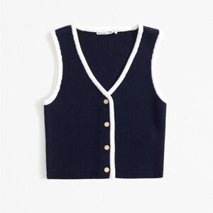 Abercrombie & Fitch Mara Button Up Vest